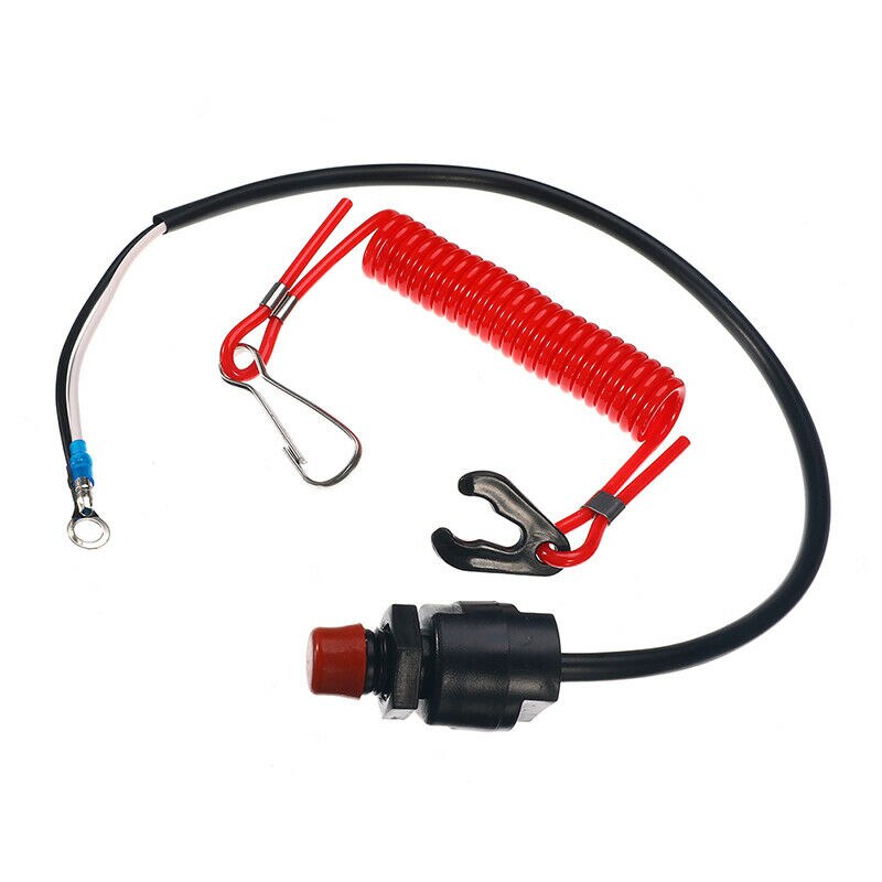 Emergency Kill Stop Switch Outboards Ignition System Plastic Emergency Kill Stop Switch Safety Tether