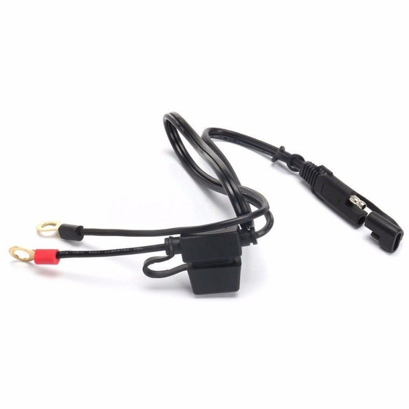 12V Motorrad Batterie Ladung USB Kabel Adapter Wasserdichte USB Ladegerät Ladegerät Sicherheits Zuverlässige Batterie Ladung USB Kabel