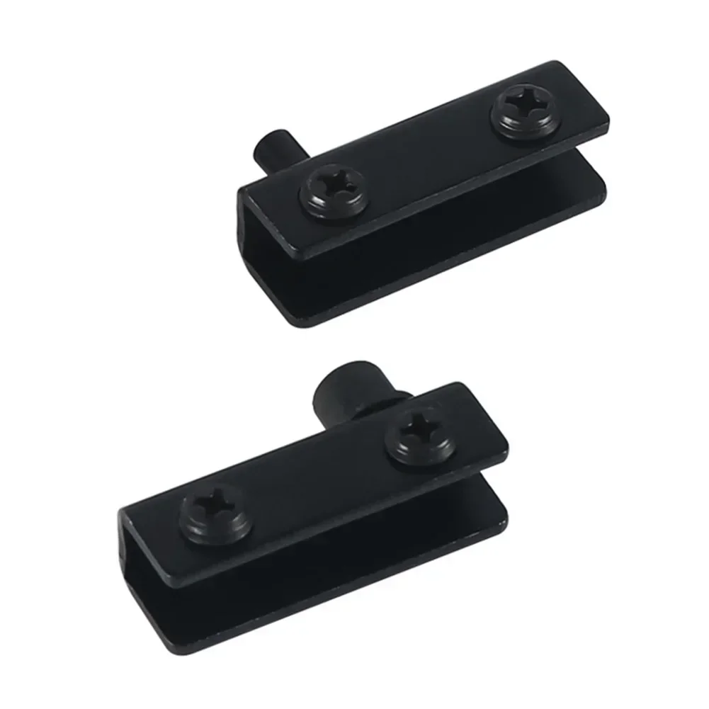 Kraftiga glasdörrgångjärn i rostfritt stål, passar 5 ~ 6mm tjockt glas skyddar glaset effektivt