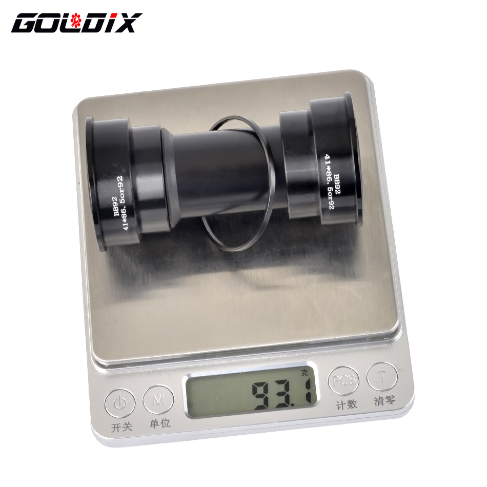 GOLDIX BB68 / BB92 tretlager fahrrad Adapter Kurbel 1.37/24mm für MTB Rennrad DRÜCKEN tretlager
