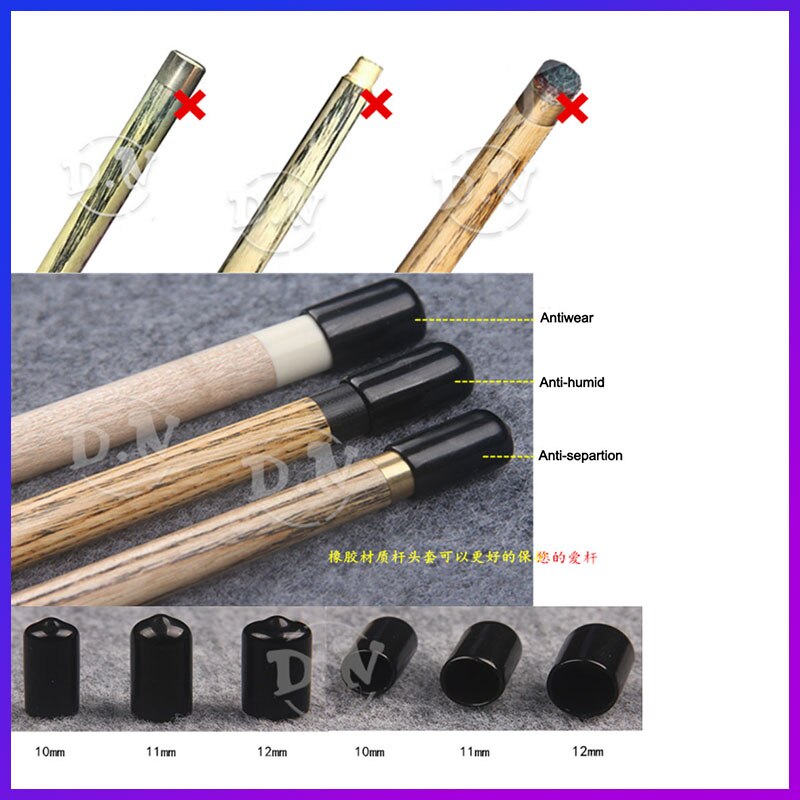 Een Stuk Rubber Tip Beschermhoes 14mm 13mm 12mm 11mm 10mm