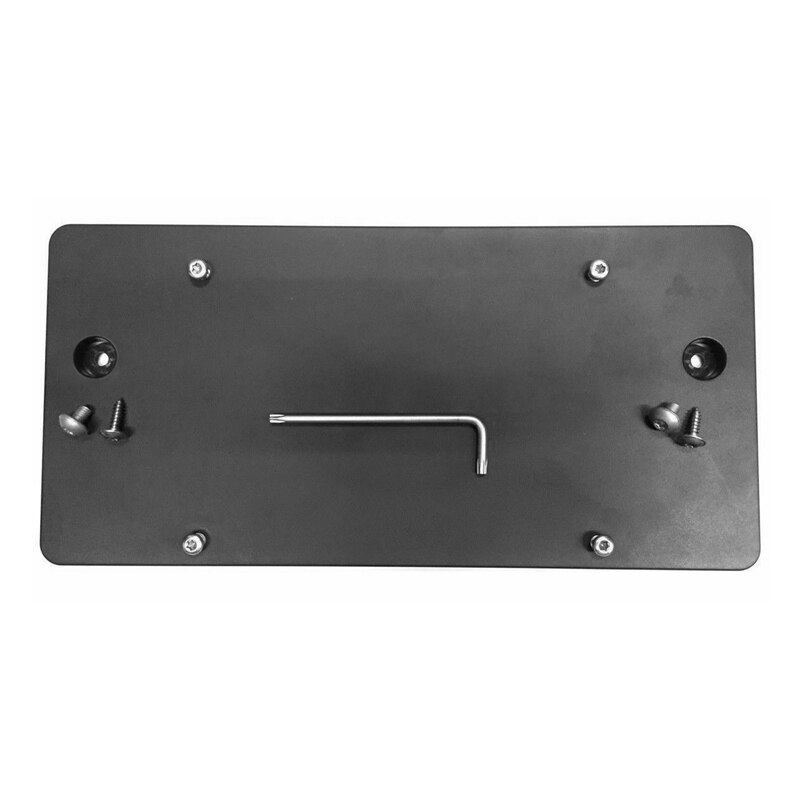 Kit de montaje de marco de soporte de placa de matrícula trasera para-A6 S6 + tornillos + llave completamente nueva: Default Title