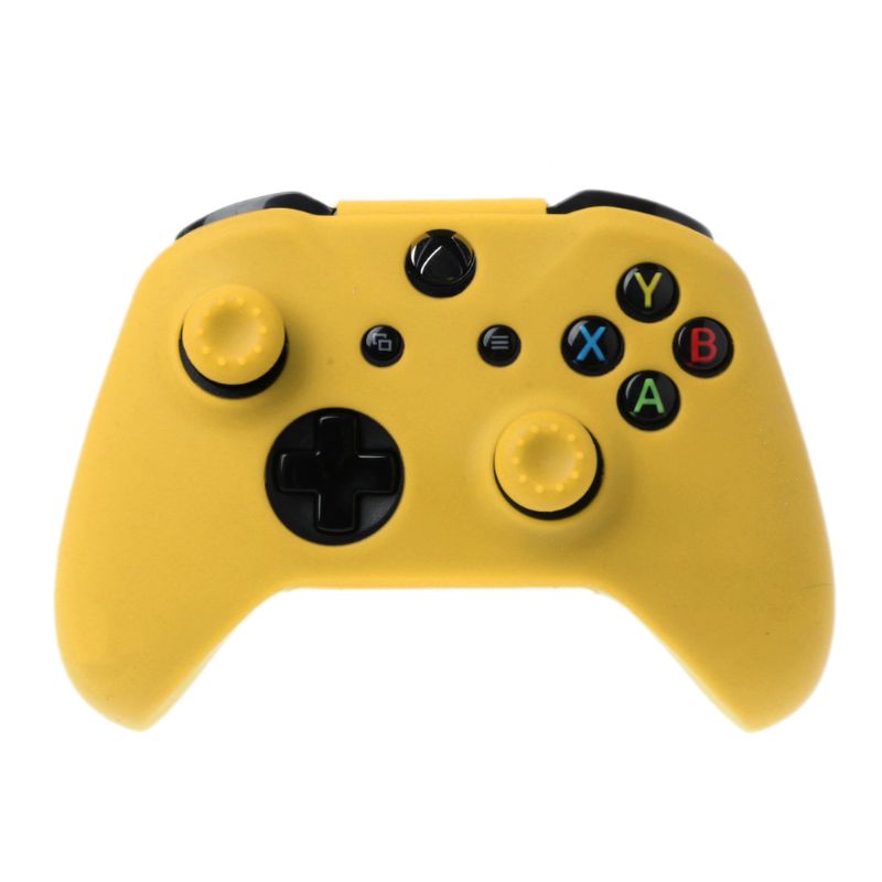 Coperchio di protezione Cap Analogico Pollice Spiedi Impugnatura Morbida Custodia In Silicone Anti-Slittamento Impermeabile per Quelli XBOX Gamepad Controller: Yellow