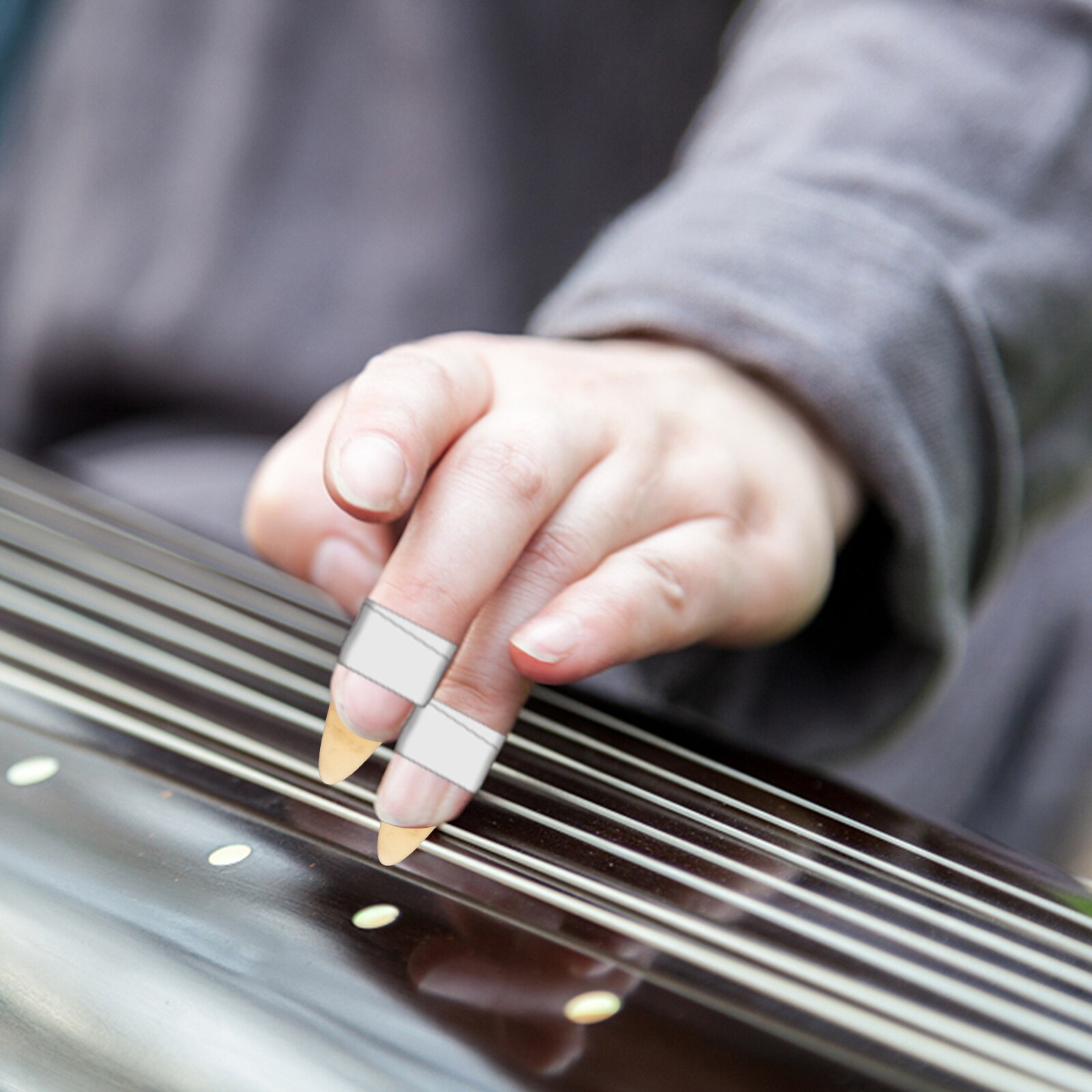 1 Set String Instrument Finger Picks Musical Instrument Picks Guzheng Finger Nails