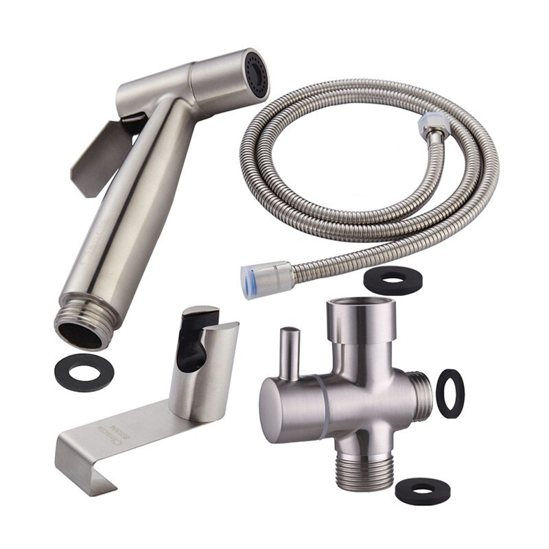 304 roestvrijstalen bidet toilet handdouche hygiënische douche wc douche bidet sproeier pistool handdouche toilet bidet