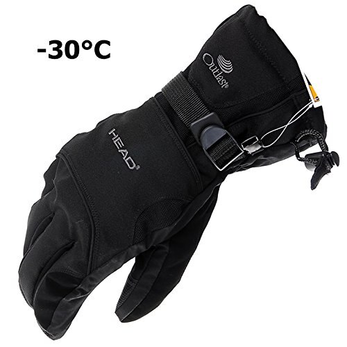 Men&#39;s Ski Gloves Snowboard Gloves Snowmobile Motorcycle Riding Winter Gloves Windproof Waterproof Unisex Snow Gloves: L