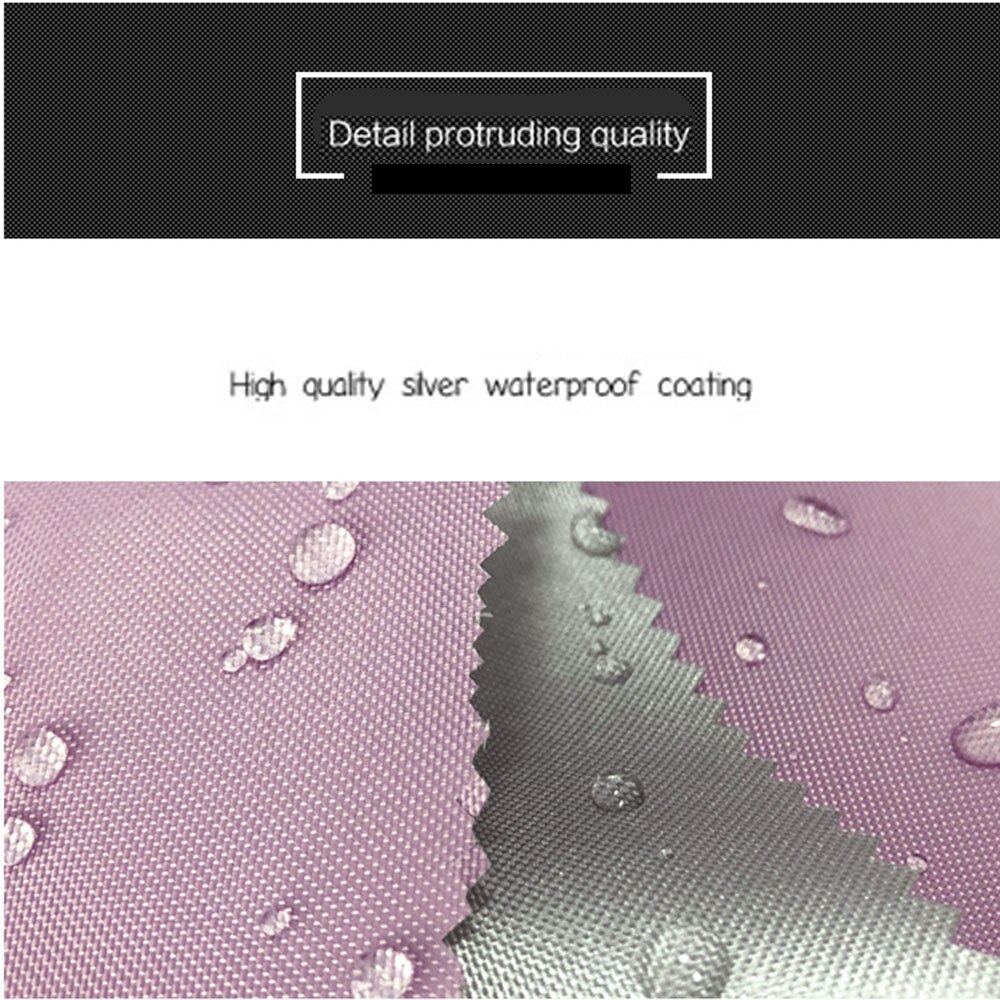 Silber Beschichtet Blackout Stoff Nylon Stoff Wasserdicht Polyester Regenschirm Drachen Wimpel DIY draussen Lager Zelt Sitz Abdeckung Material