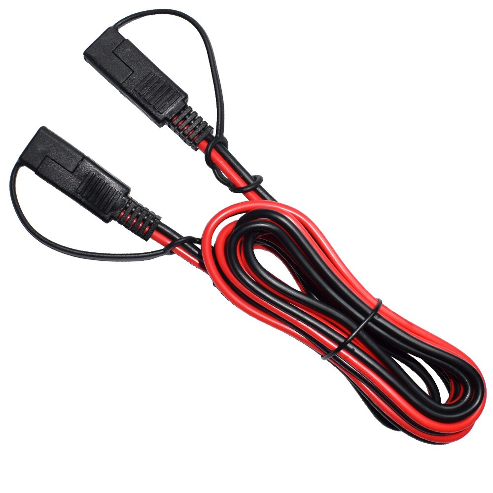 SAE Plug 200CM SAE Power Automotive Extension Cable 14AWG Quick Disconnect Plug for Car Motorcycle Solar Panel Battery Chargers