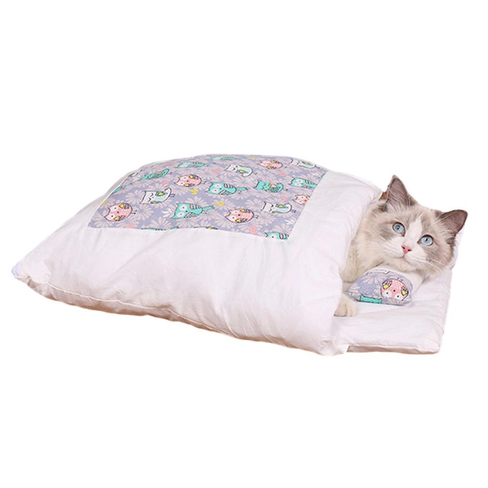Cat Sleeping Bag Washable Comfortable Winter Pet Bed: 03