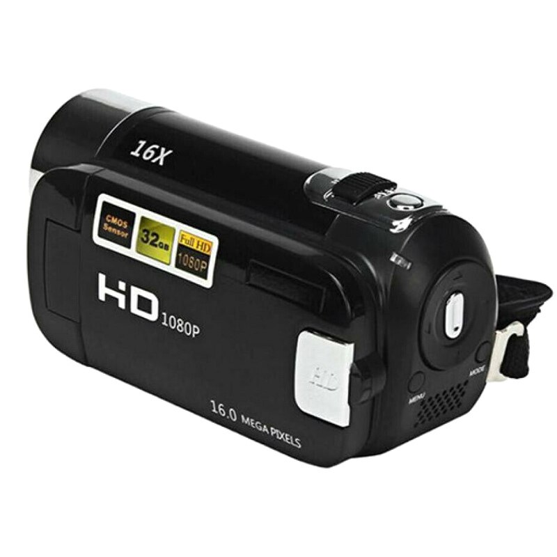 1080P 16X Digital Zoom Full HD 16MP Video Recorder Camcorder DV Camera Portable Cam ND998