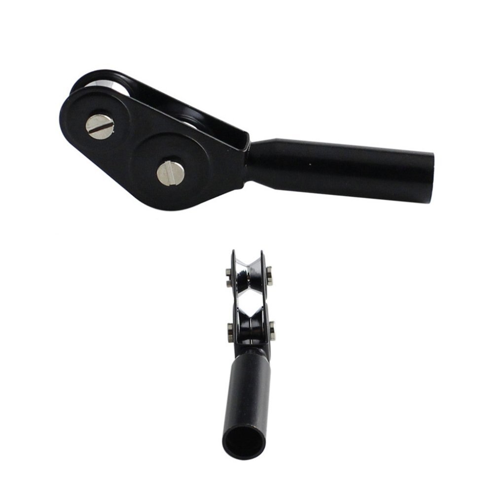 Double Roller Fishing Rod Guide Tip Durable Pulley Ring Rod Guide Tips Sea Fishing Boat Trolling Tools