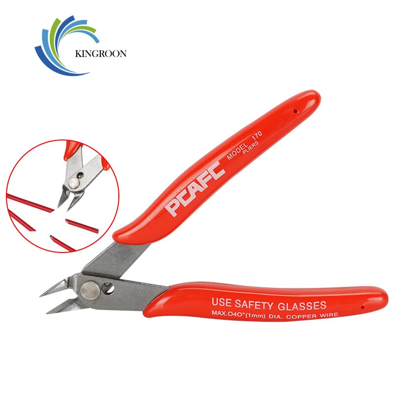3D Printer PLATO 170 Trimmer Cutter Diagonal Pliers Side Cutting Nippers Wire Cutter DIY Pliers For PLA ABS PETG PC PVA