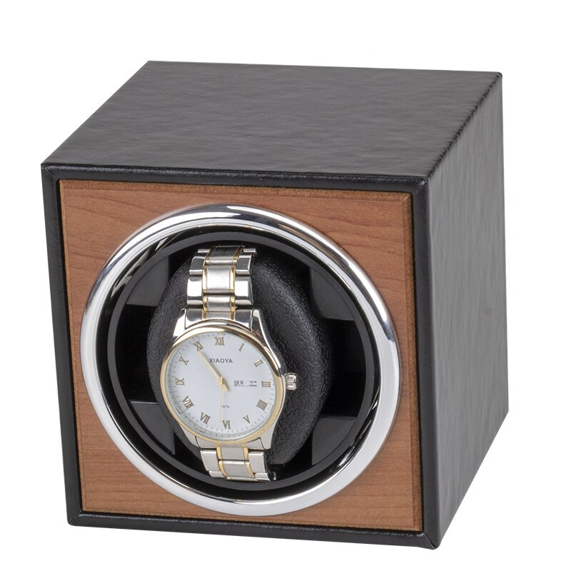 Automatische Elektrische Kronkelende Horloge Doos Voor Display Horloge Accessoires Retro Verticale Mini Doos Horloges Opbergdoos Collector