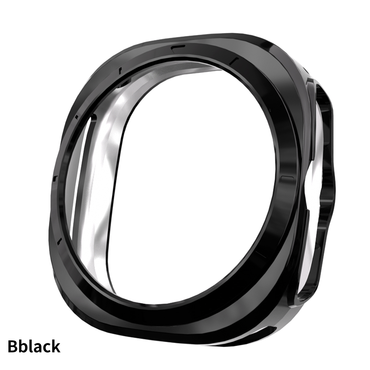 Funda para Samsung Galaxy Watch 7 Ultra 47mm Smartwatch cubierta suave TPU parachoques carcasa protectora para Galaxy 7 Ultra 47mm Accesorios: Blanco