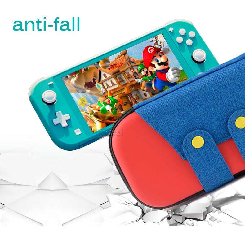 3 In 1 for Nintend Switch Lite Carrying Bag Switch Mini Protector Case for Nintendo Switch Mini Accessories Storage Glass Film