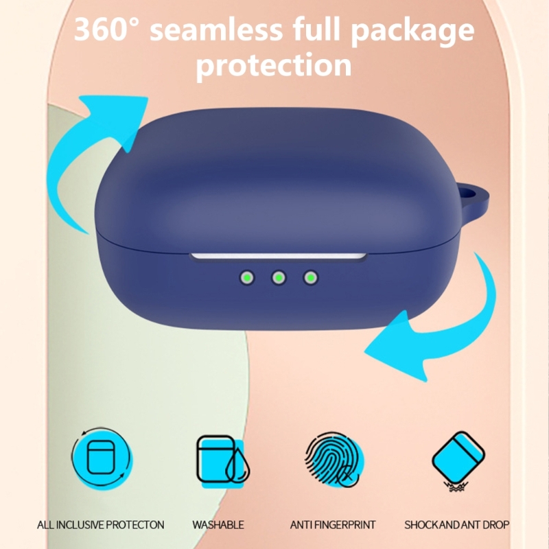 Voor Earfun Air Pro 4 Oortelefoon Cover Draadloze Oordopjes Siliconen Shell Behuizing Flexibele Case Waterdichte Huid Beschermer Case