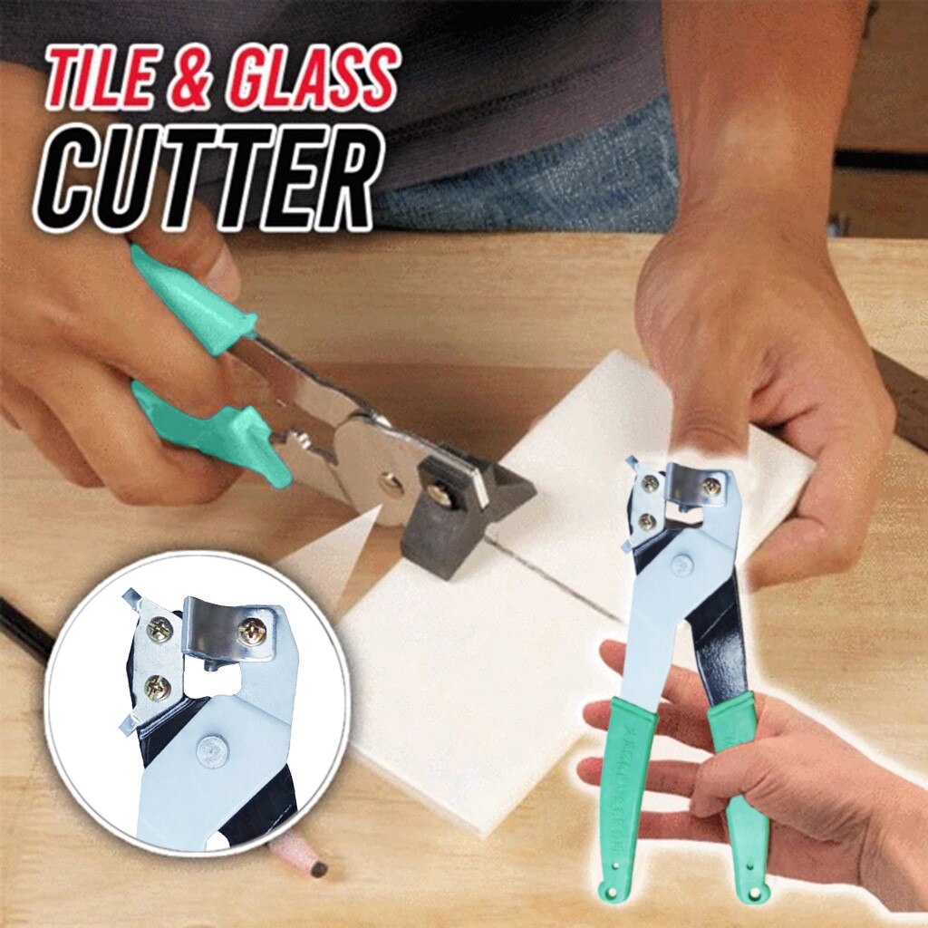 Tile And Glass Cutter for Ceramic Floor Mirror Stained Glass Mosaics Trimming Tool Pliers Tile Cutter Combination31: Default Title