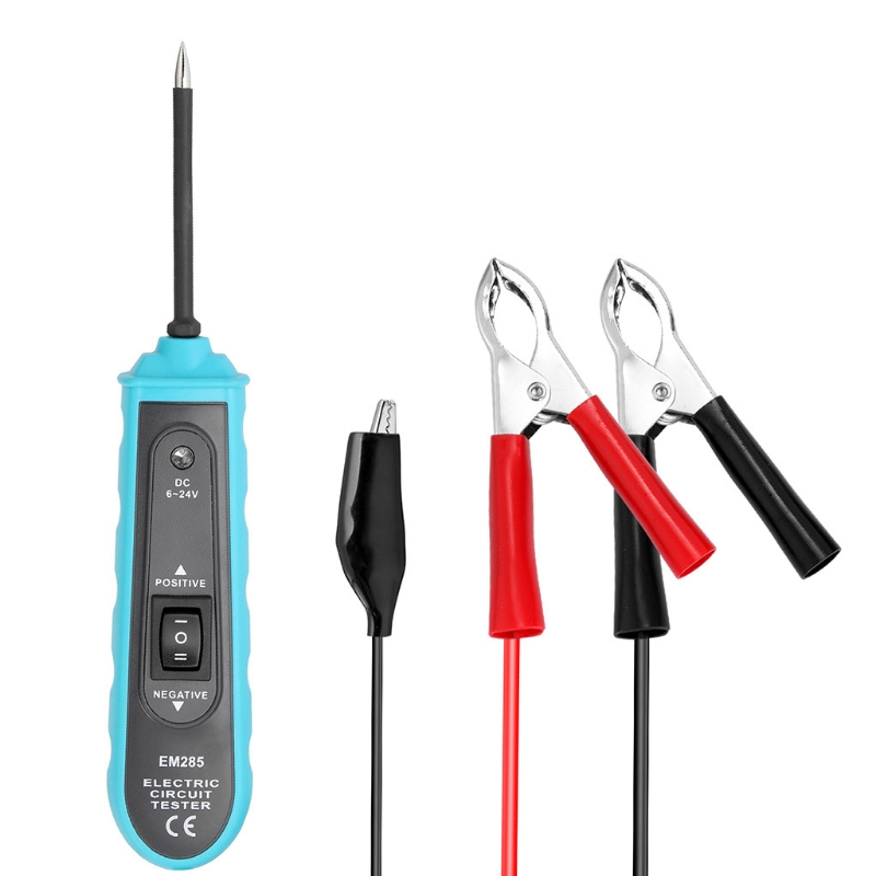 Power Circuit Probe Kit Test Continuity/Polarity Check Lamp/Electric Motor Electrical System Testing Functions EM 285