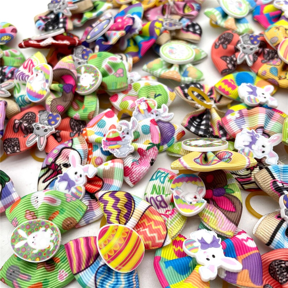 20 Stuks Puppy Hond Strikjes Met Clip - Haaraccessoires Voor Honden En Katten