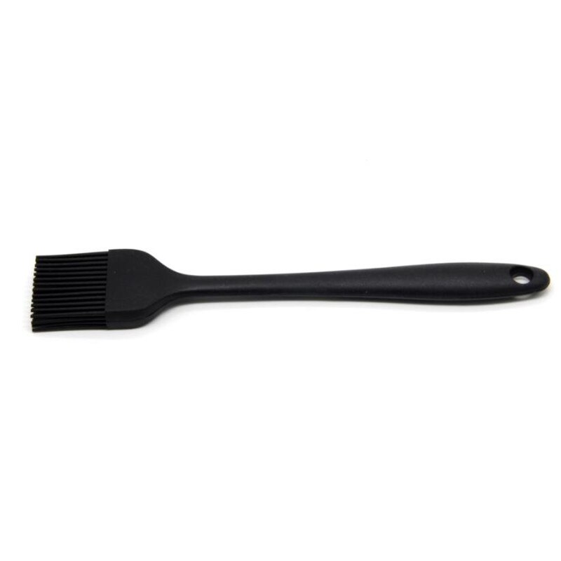 2pcs Silicone Food Tong Basting Brush Set Oil Brush Kitchen Tongs BBQ Grill Clip Meat Salad Cake Sauce Brush Barbecue Clip Tools
