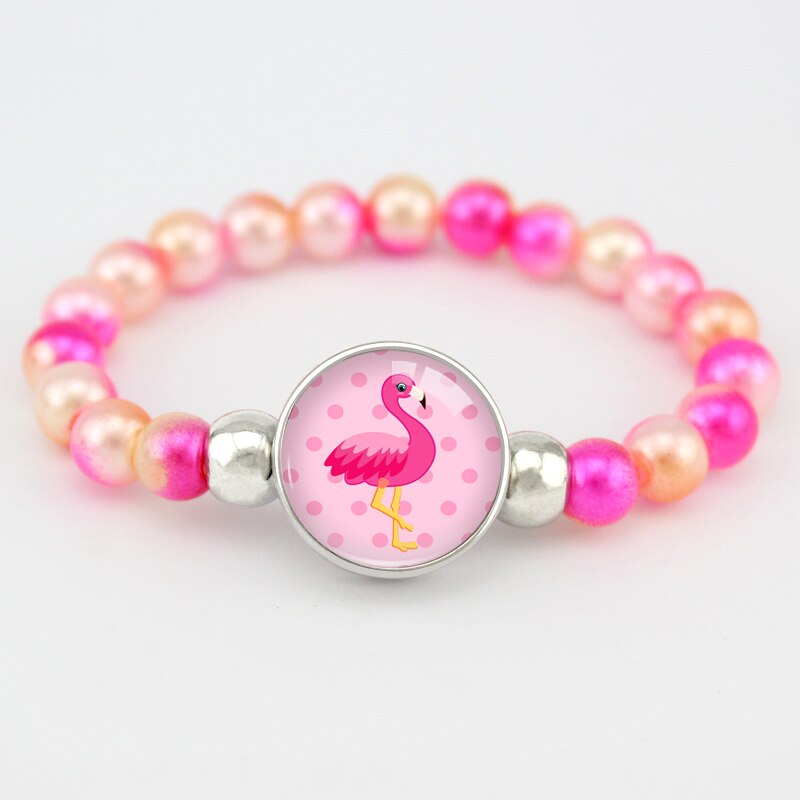 Unicorn Beads Bracelets Mermaid Trendy Jewelry Women Girls Birthday Party Many Styles: H17032