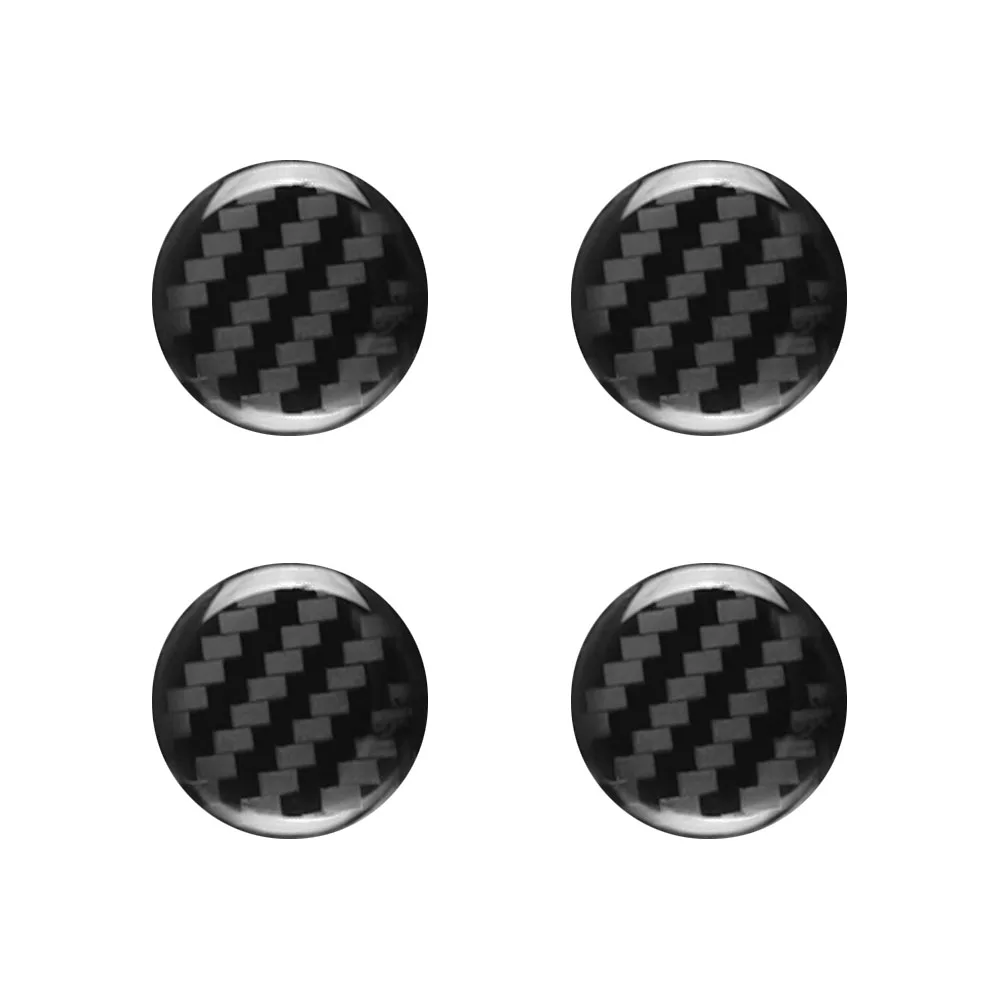 Car Door Lock Hole Sticker Door Keyhole Trim Protective Stickers 4Pcs Decoration Cover Ring Protection Auto Door Accessories: YELLOW