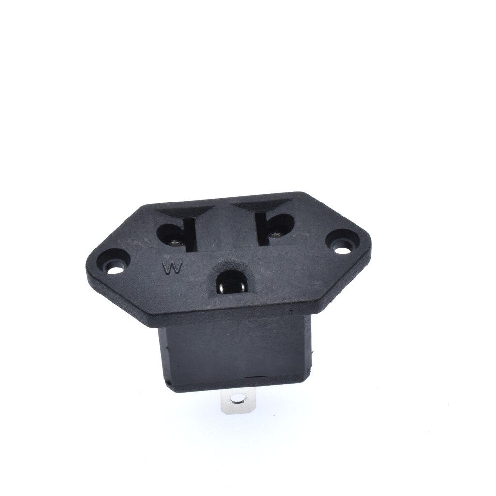 AC 250V 10A Panel Mount US Outlet Power Socket Electrical Socket female industrial Socket plug power connector