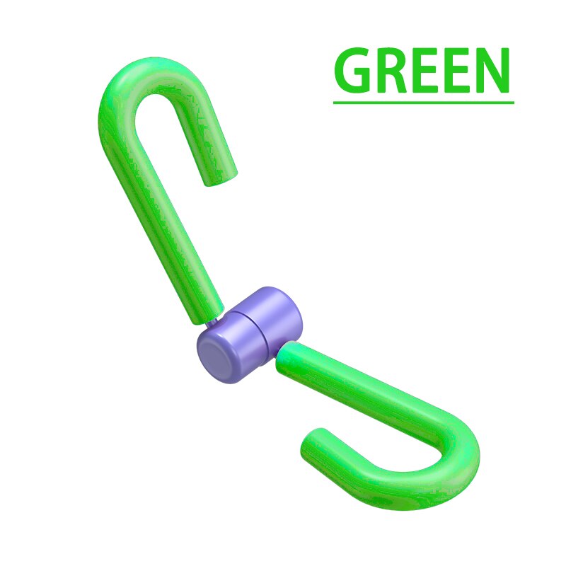 Multifunctional Fitness Leg Clamp Inner Thigh Fitness Equipment Stovepipe Artifact Leg Trainer Fitness Accessories: green