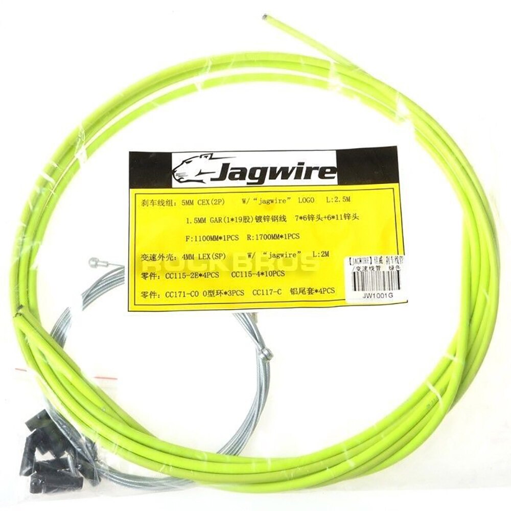 JAGWIRE 10Colors Brake Line Kit MTB Road Bike Bicycle Housing Cable Hose Set Kit Brake Line Shifter For Shimano Sram