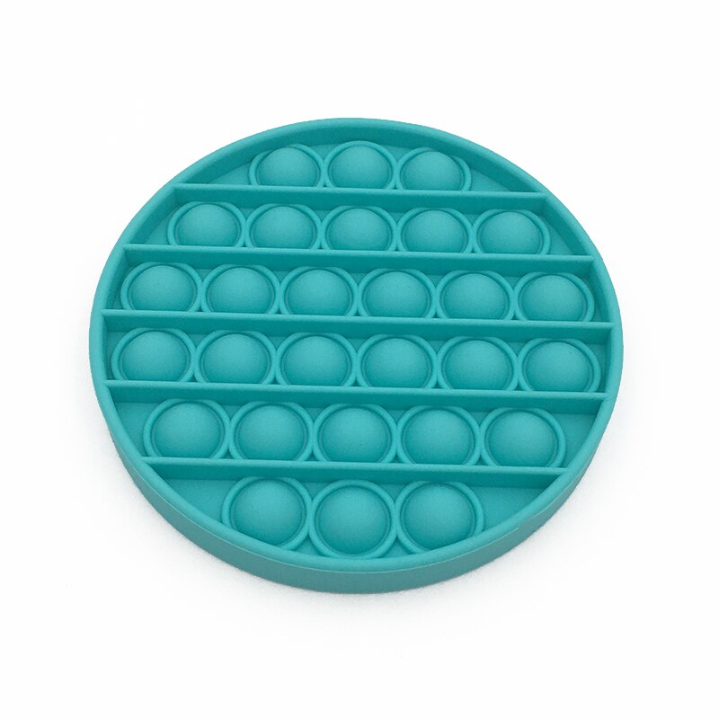 1x Push Pop Pop Bubble Sensory Fidget Toy Stress Relief Special Needs Silent Classroom JS22: Sky Blue