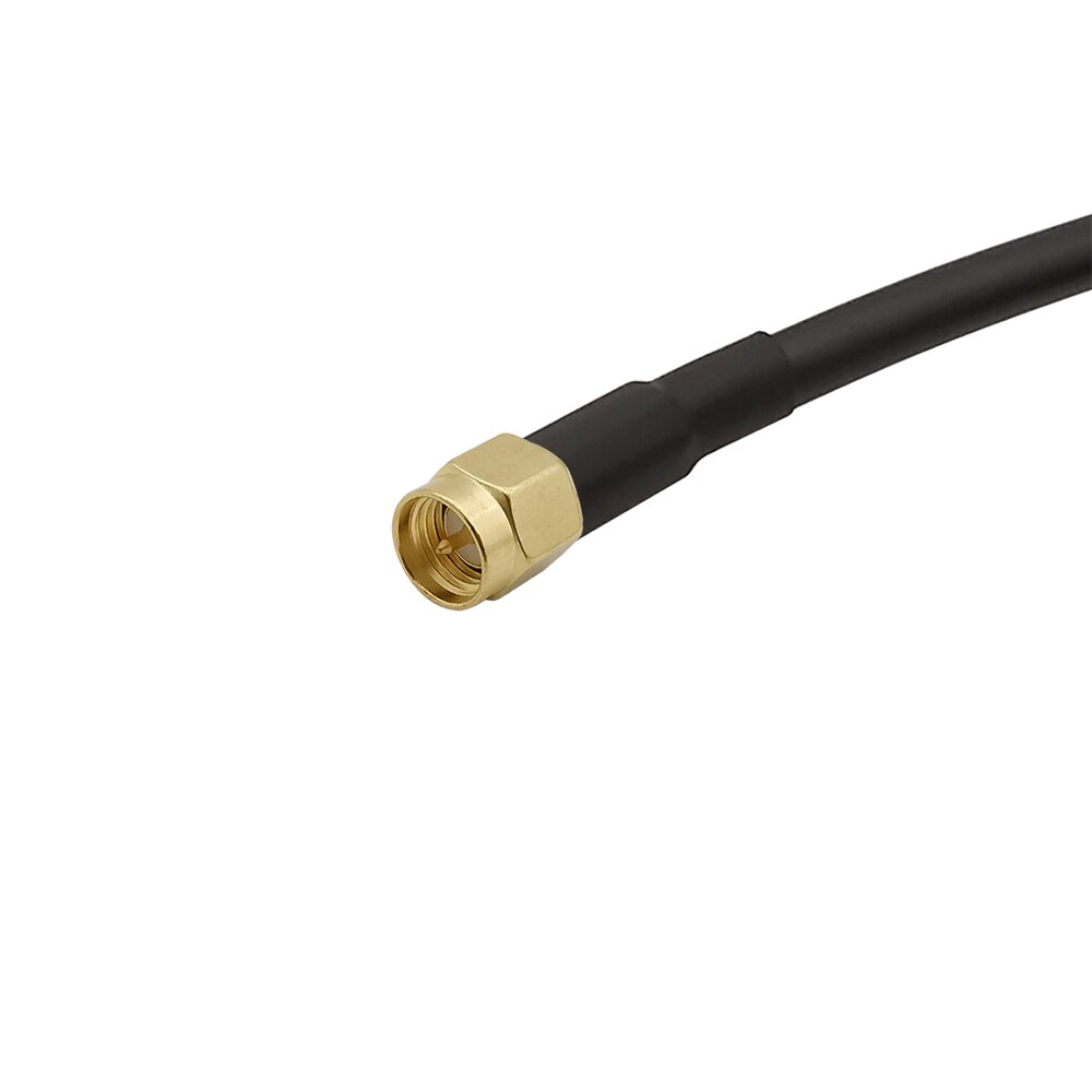 1Pcs Low Loss LMR195 SMA Male Plug to SMA Male Plug Connector Antenna Extension RF Coaxial Jumper Pigtail Cable 1M-15Meters