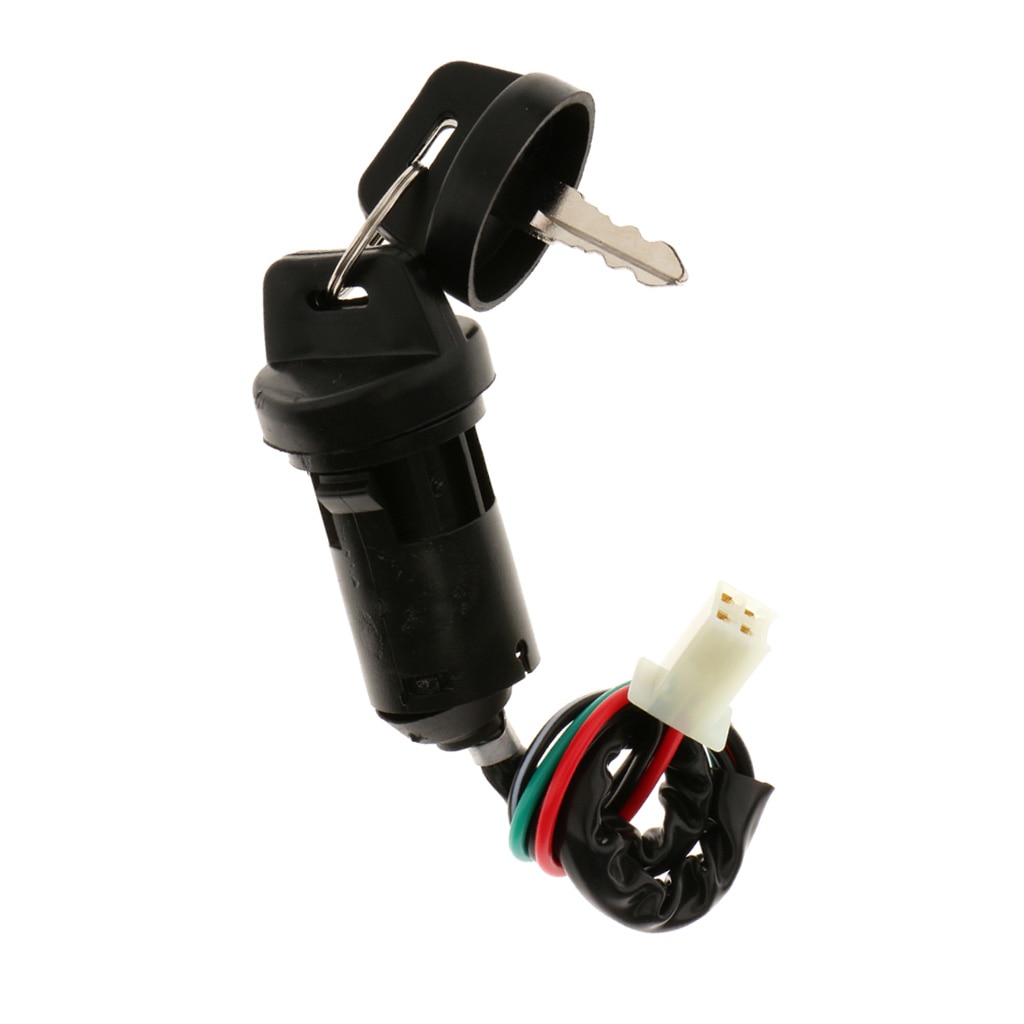 Waterproof Ignition Switch Lock With Key For 90cc 110cc 125cc 150cc 200cc 250cc ATV For Vehicle Electric Motorcycle