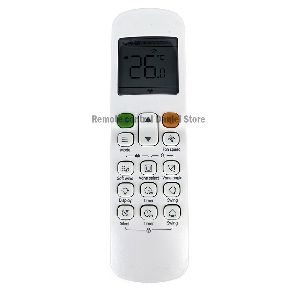 Used Original RM12F WL-12F-CM RM12D Remote Control For Midea Air Conditioner VRF cool and heat With Backlight