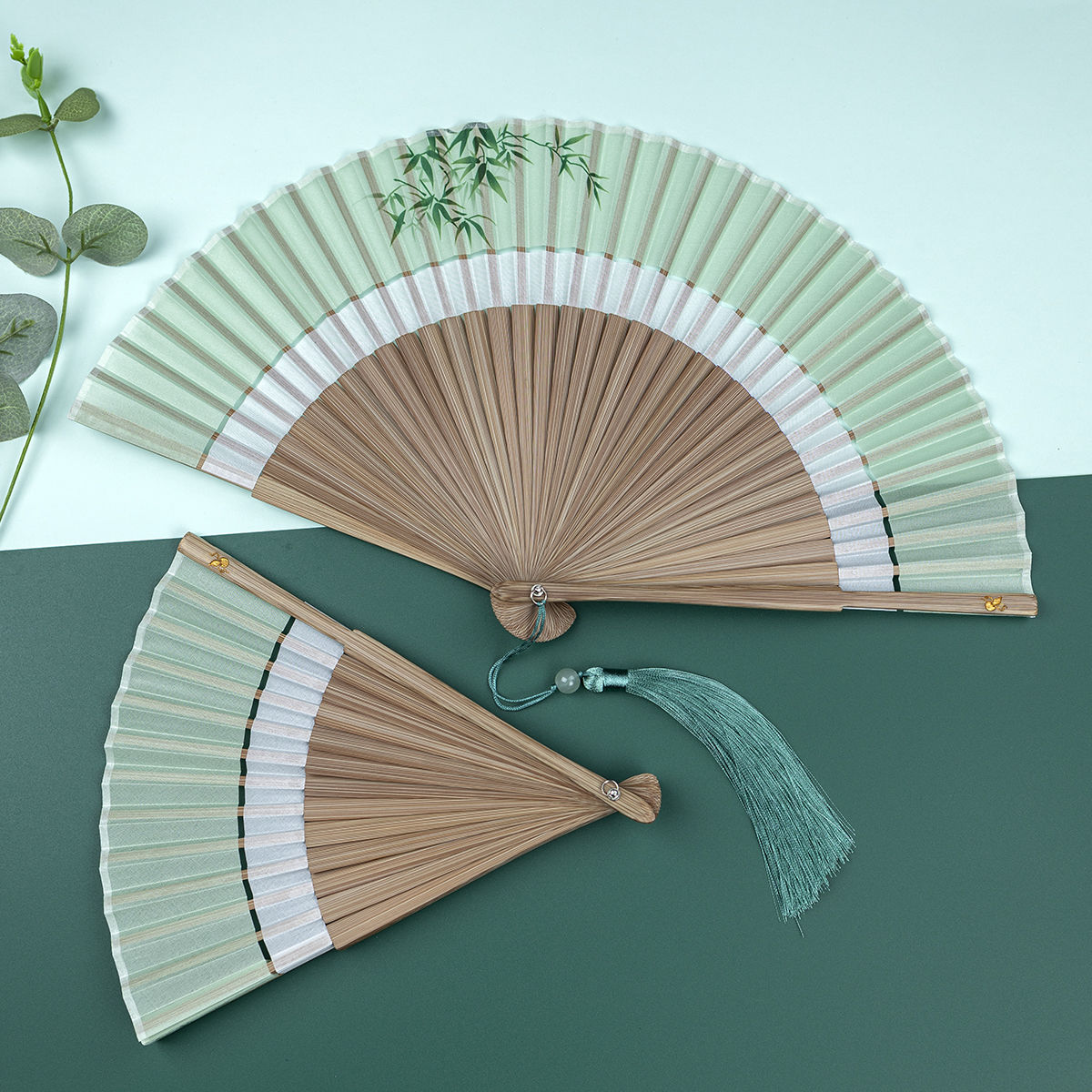 Kinesisk retro vikbar fläkt bärbar sommar kvinnlig handfläkt fest bröllop dansfläkt siden kinesisk hanfu cosplay fläktar fläkt