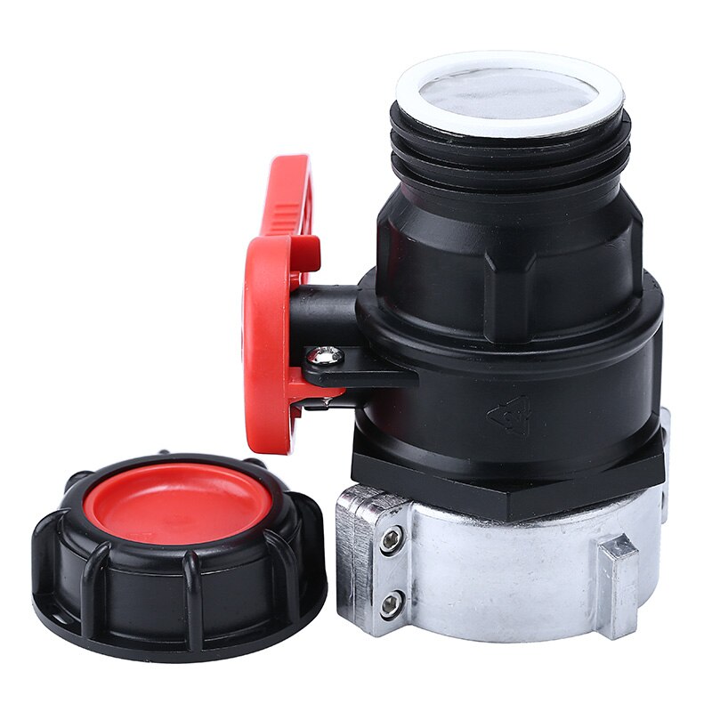 IBC Ball Valve Tank Replacement Stopcock Garden Pipe Adapter Valve S75x6 (75mm) S60x6 (60mm) DN50