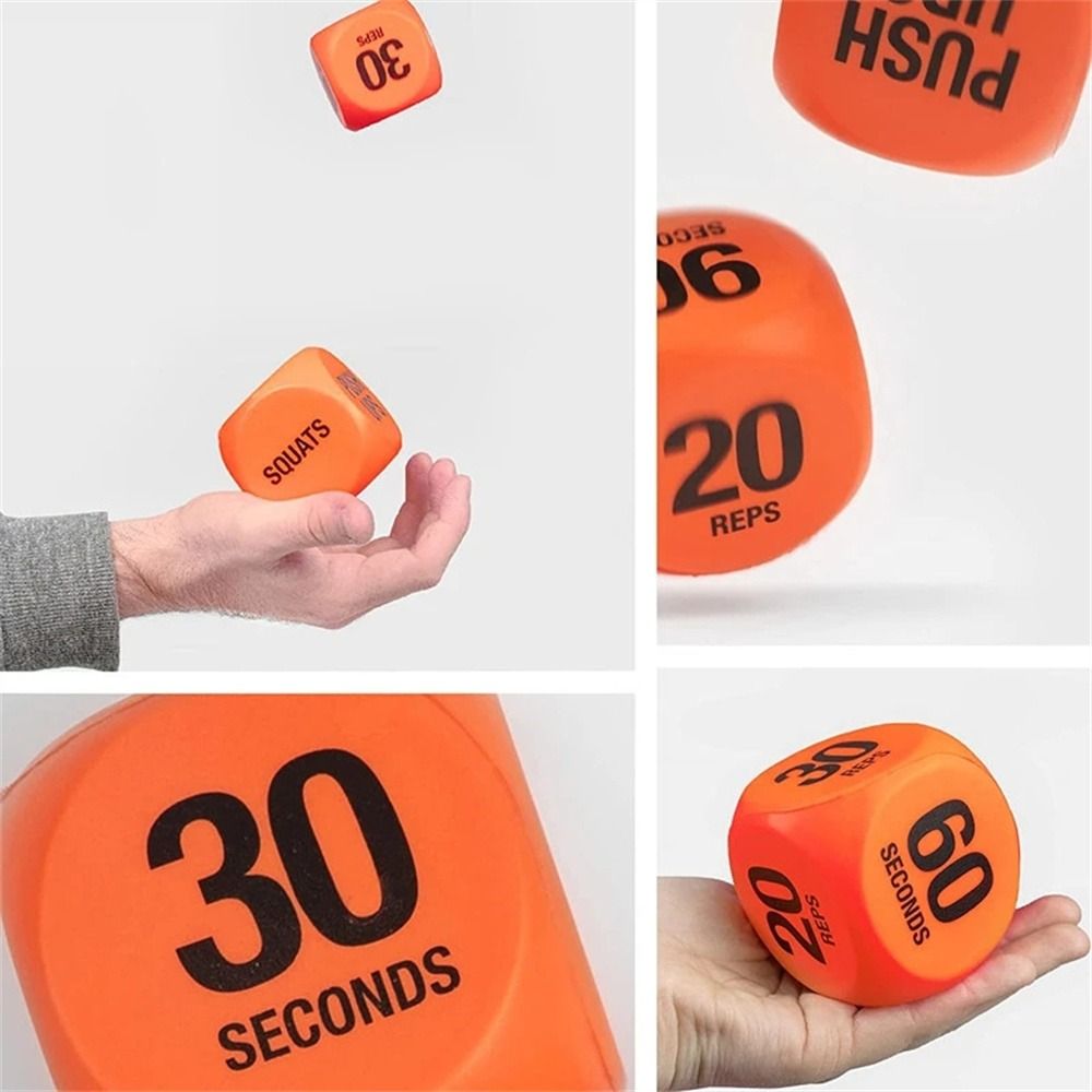 Fitness Exercise Dice for Workout Fun Fitness Decision Dice Switch Up Training Routines HIIT and Exercises Home and Gym