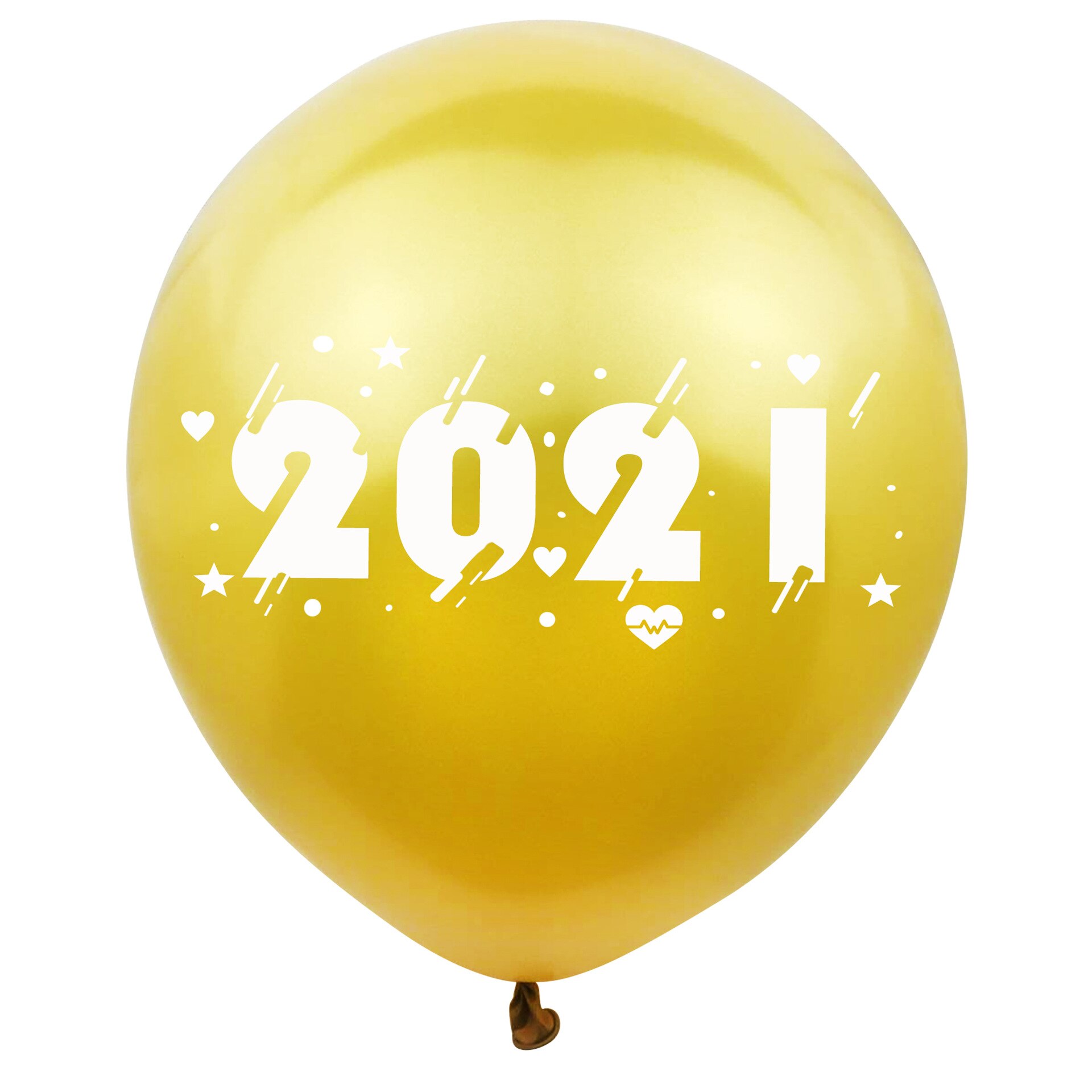 10 stk 12 tommer glade år tal trykt latex balloner år tema fest dekoration balloner