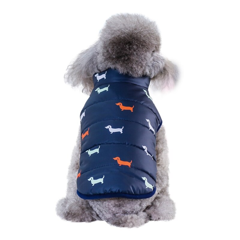 Autumn Winter Cloth Cool Pet Dog Warm Cloth British Style Jacket Coats with Fur Collar Small Medium Dogs Pet Clothing