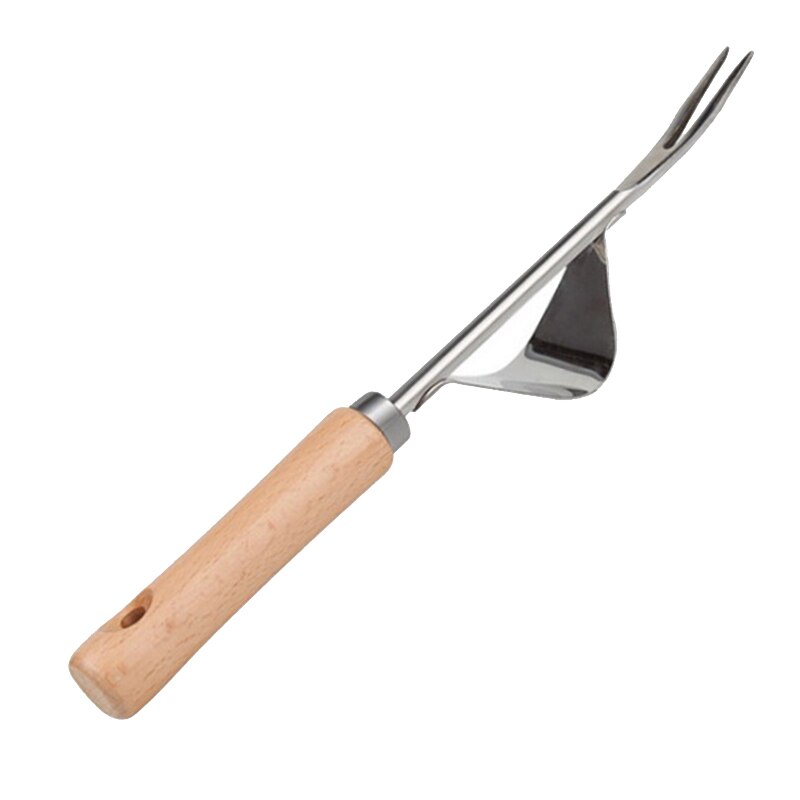 Stainless Steel Garden Weeder Weeding Tool Seedling Fork Seedling Transplant Shovel Seedling Transplant Shovel