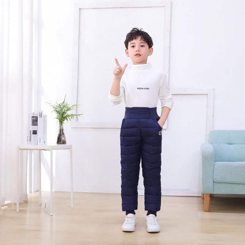 Baby Boys girls winter warm trousers kids outwear 3-15T children clothes fleece inside sport trousers teenage trousers outwear