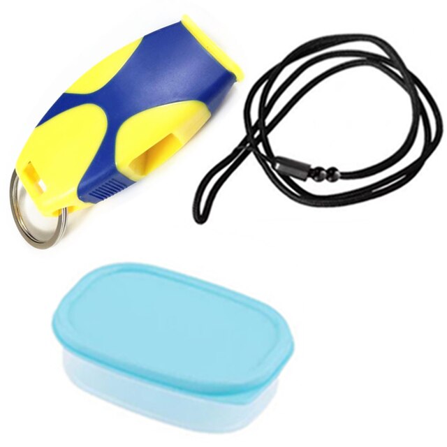 Voetbal Scheidsrechter Fluitje Voetbal Basketbal Volleybal Handbal Fluitjes Sport Leraar Apparatuur Camping Survival Fluitjes: YELLOW