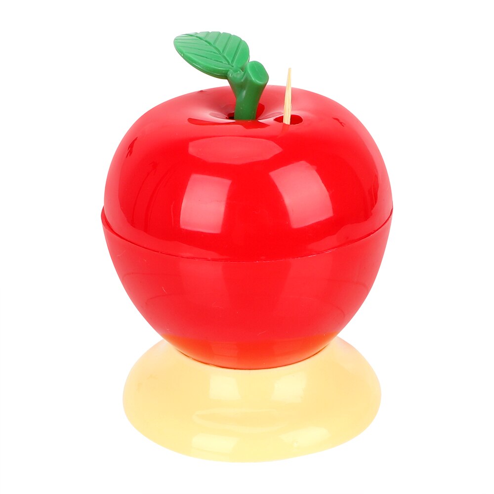 Toothpick Holder Toothpick Box Plastic Press Type Fruit Apple Shape Automatic
