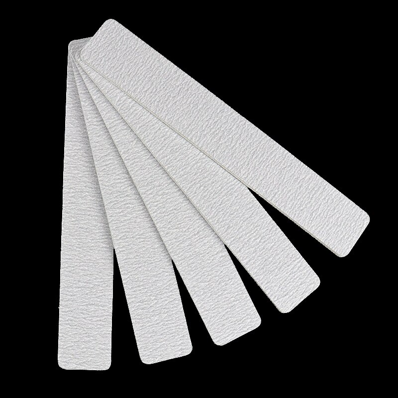 Wakefulness 5 stuks schuurpapier nagelvijl limoen 100/180 schuurbufferblokken set grijze nagelvijlen voor uv-gellak manicure tool: 01 5 stuks
