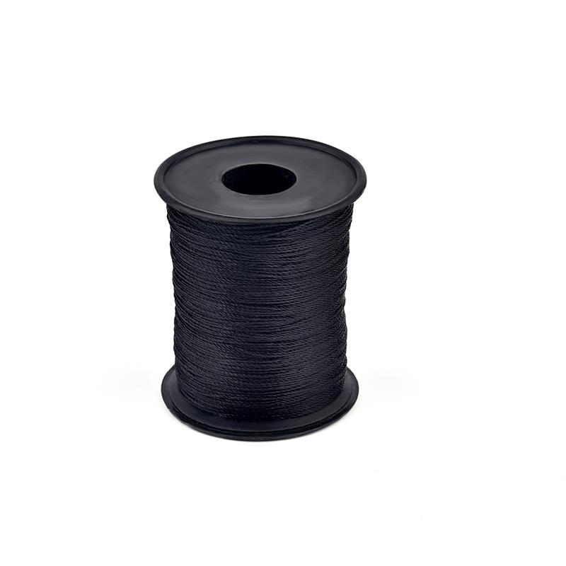 150Meter 0.25mm Nylon Cords/String 3 Strands DIY Bead Crafts Bracelet Necklace Handmade Thread Leather Sewing Machine Thread: Light Grey