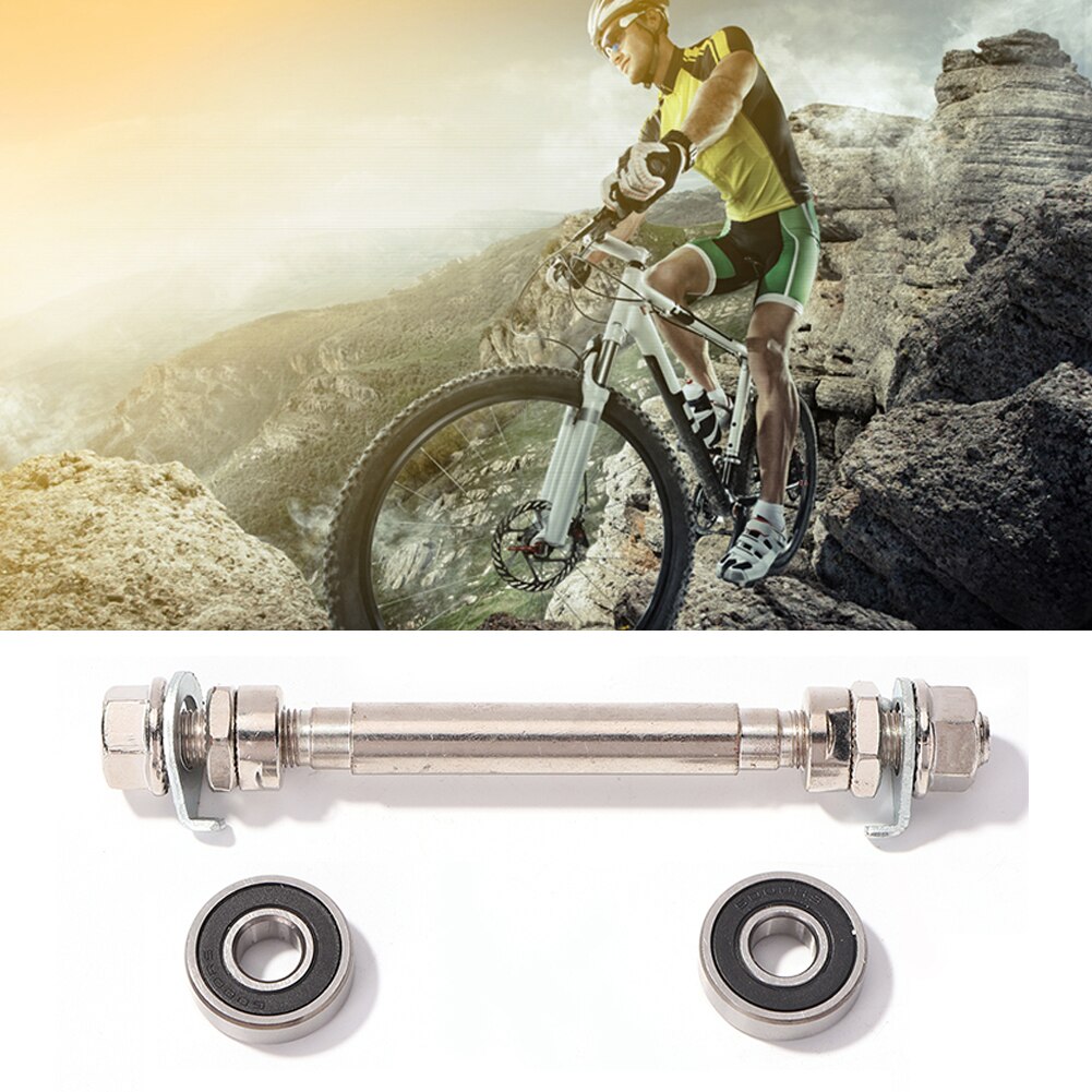 Fahrrad Hub Rad Spindel Shift Welle Hebel mit 2 Lager Achse Radfahren Werkzeuge Mountainbike Vorn Hinten Rad Hub Achse