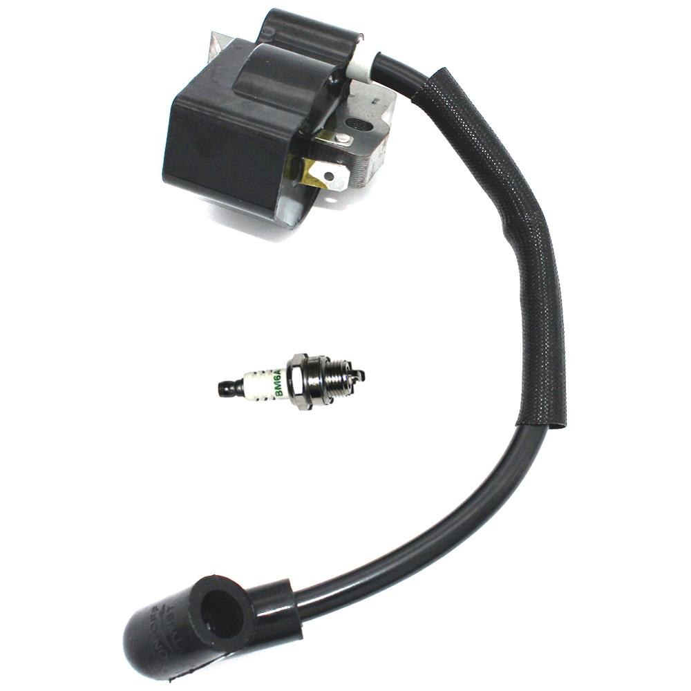 Ignition Coil SparkPlug BM6A For Craftsman Homelite Super 2VI XL2 94711A 94711CS Ryobi UT-08580 RY26901 TrimmerBlowers#850108001