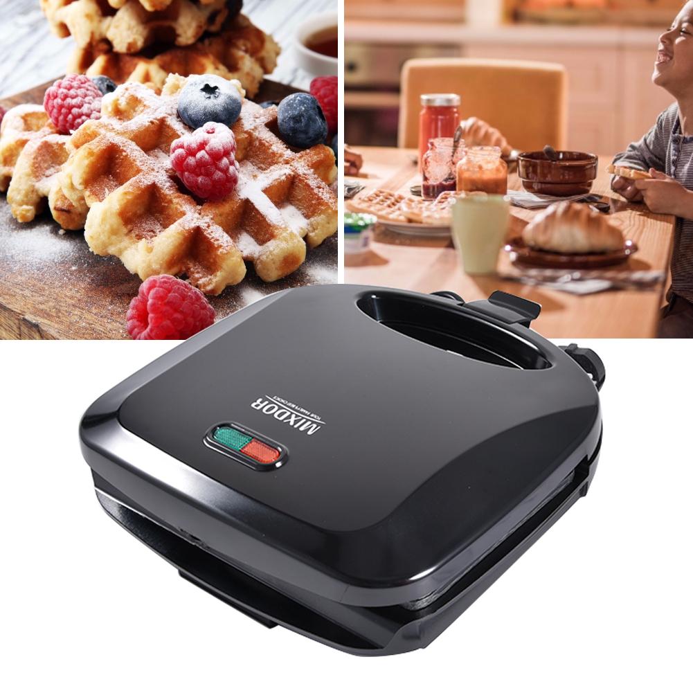 750W Waffles Maker Sandwich Electric Maker Non-Stick Bubble Egg Cake Oven Breakfast Waffle Machine 220V Kitchen Cooker
