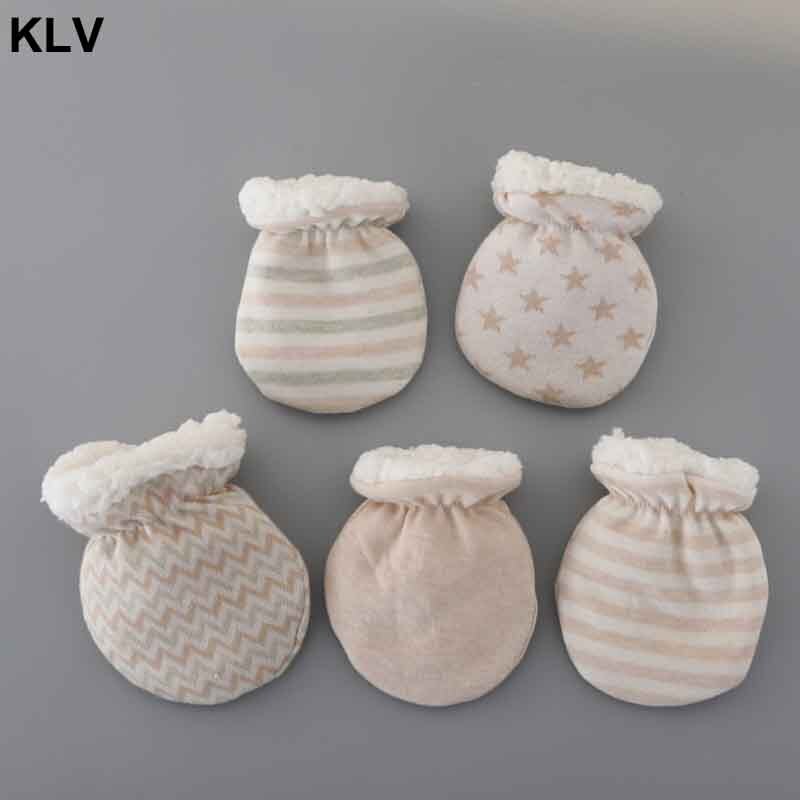 Winter Handschoenen Anti-Grijpen Wanten Thicken Warm Fleece Handschoen Leuke Jongens Meisjes Hand Warmer Voor Pasgeboren Baby Cadeau