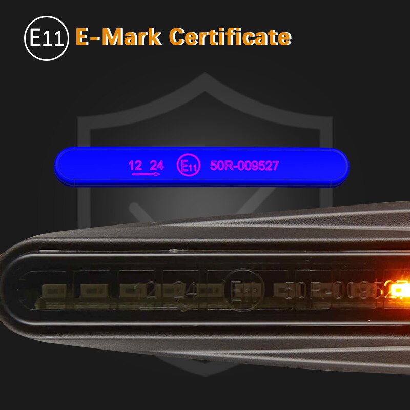 E11 Richtingaanwijzer Pijl Motorfiets Licht Relais Richtingaanwijzers Motorfiets Knipperende Indicatoren Led Flashers Voor Honda Yamaha