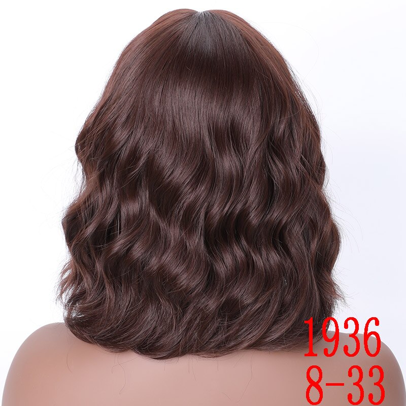 MERISI HAIR-pelucas de pelo sintético para mujer postizas completas de fibra resistente al calor, color azul, 2 colores, para mujeres blancas/negras: P4 / 27